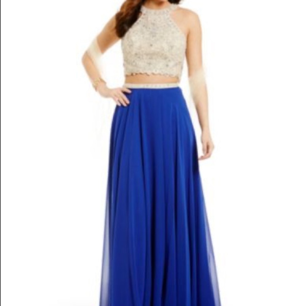 Two Piece Prom Dress (Read Description for Size)